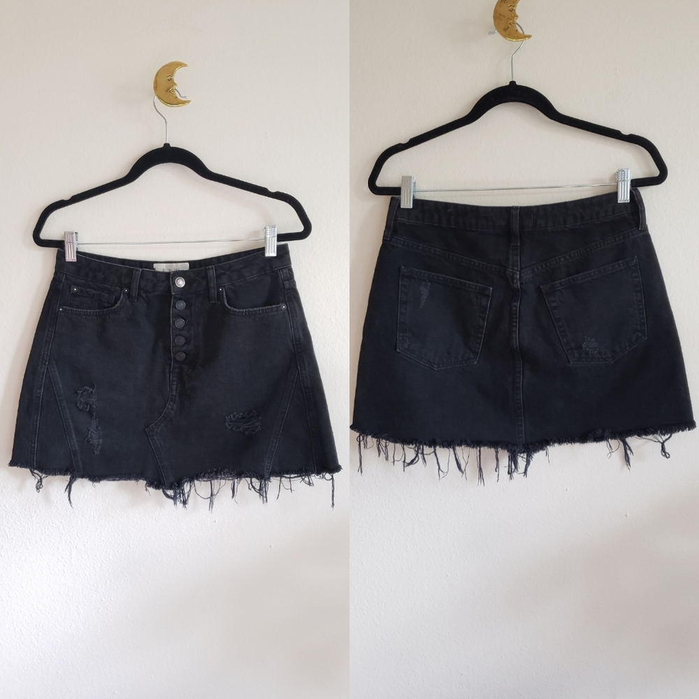Free People Mini Skirt - Picture 2 of 4